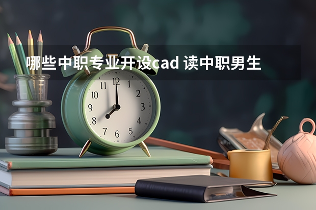 哪些中职专业开设cad 读中职男生最有前景的专业有哪些