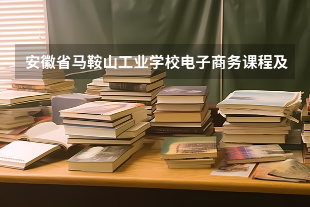 安徽省马鞍山工业学校电子商务课程及专业能力要求