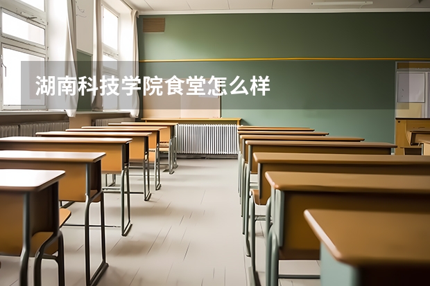 湖南科技学院食堂怎么样
