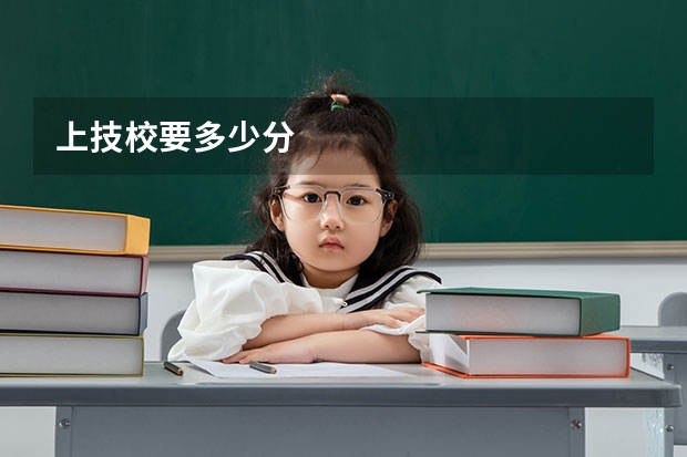 上技校要多少分