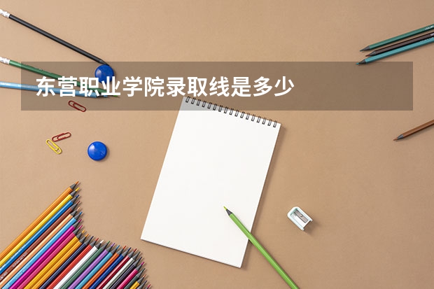 东营职业学院录取线是多少
