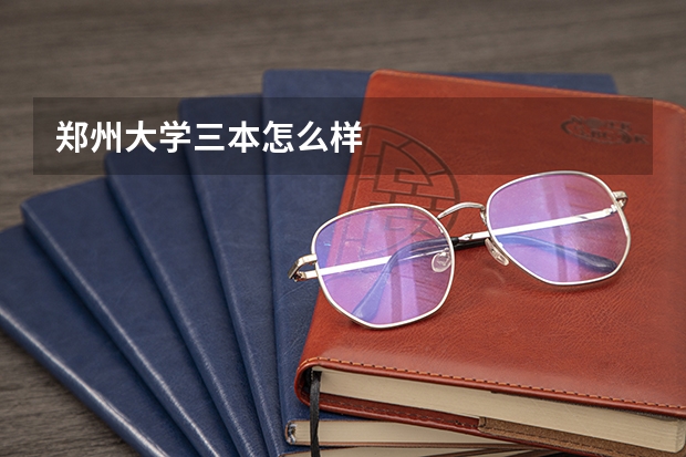 郑州大学三本怎么样