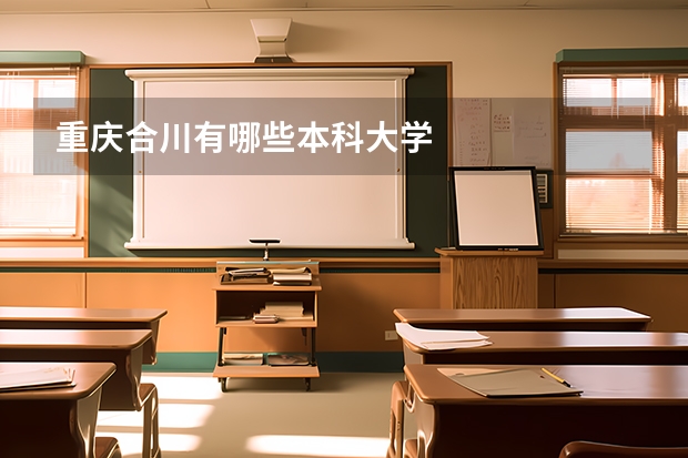 重庆合川有哪些本科大学