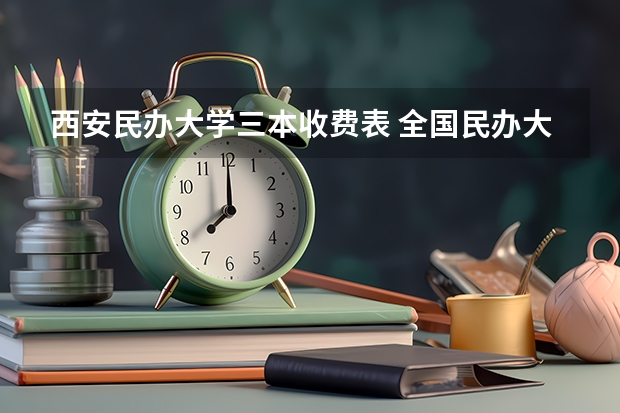 西安民办大学三本收费表 全国民办大学学费一览表最新