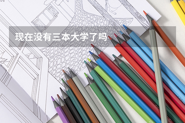 现在没有三本大学了吗