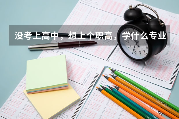 没考上高中，想上个职高，学什么专业好啊？