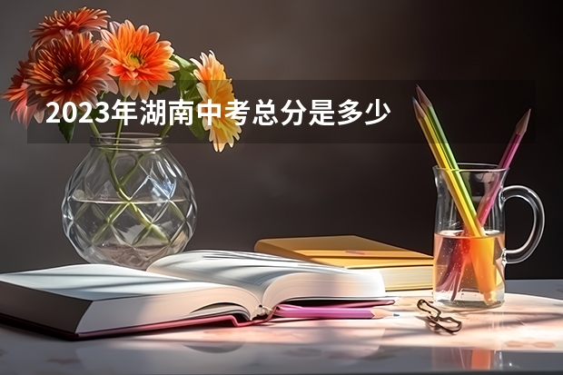 2023年湖南中考总分是多少