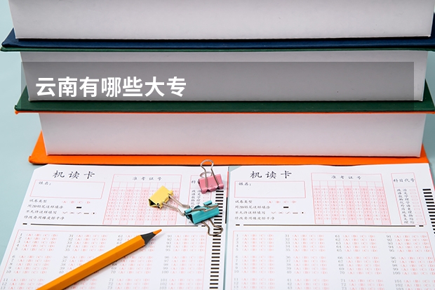 云南有哪些大专