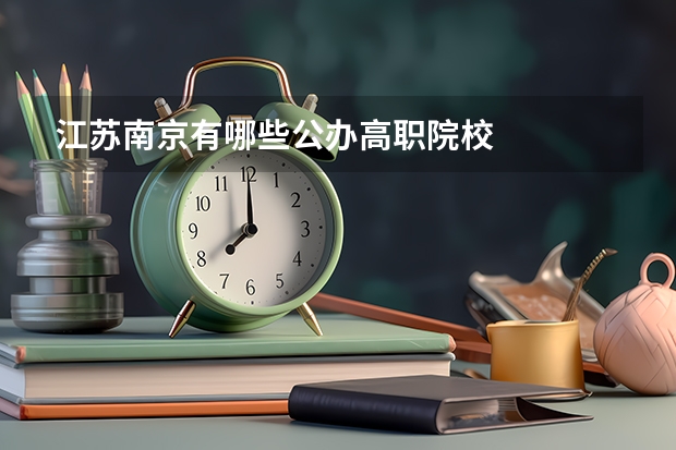 江苏南京有哪些公办高职院校