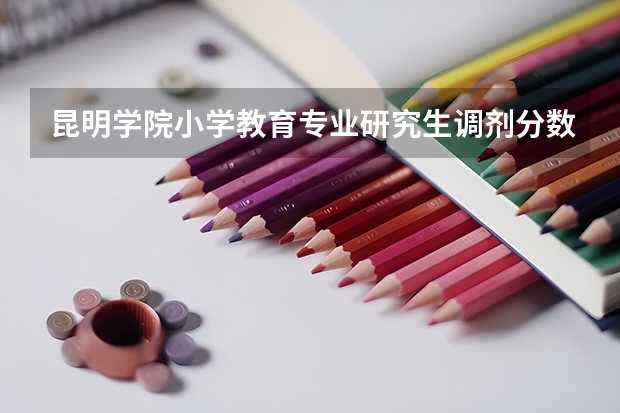 昆明学院小学教育专业研究生调剂分数线多少