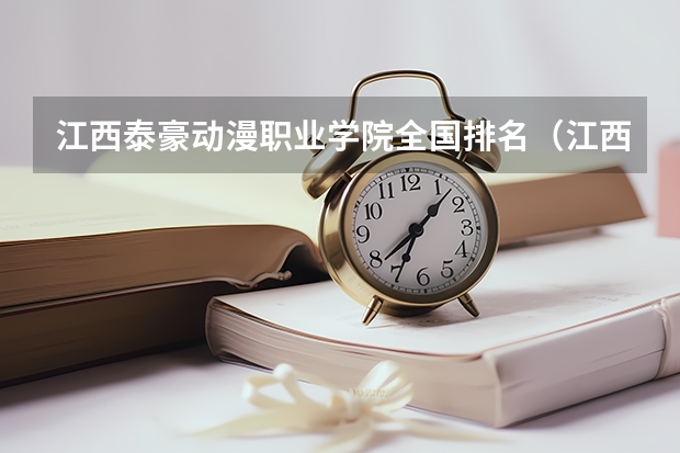 江西泰豪动漫职业学院全国排名（江西大专热度排名）