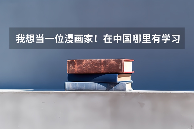 我想当一位漫画家！在中国哪里有学习绘画或提高画工之类的中职学校或高中！就是初中学历也可以进的！