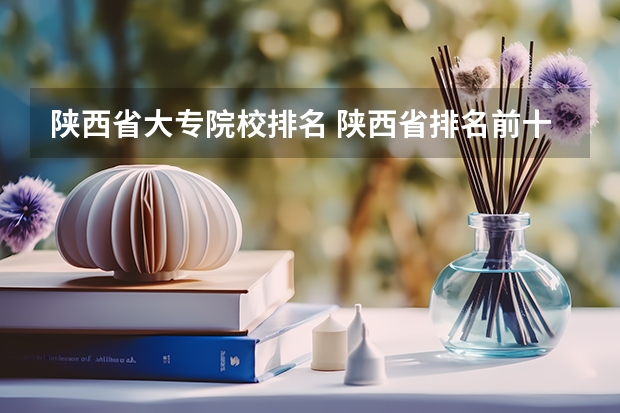 陕西省大专院校排名 陕西省排名前十的高职院校