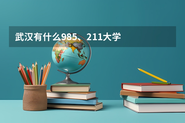 武汉有什么985、211大学