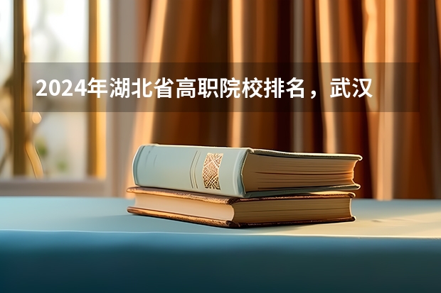 2024年湖北省高职院校排名，武汉职业技术学院第一，湖北职业技术学院第三（湖北地级市大专排名）