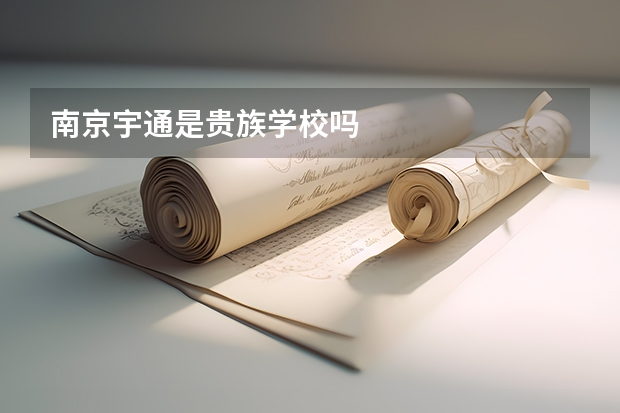 南京宇通是贵族学校吗