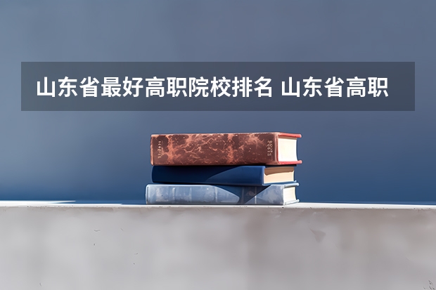 山东省最好高职院校排名 山东省高职院校排名