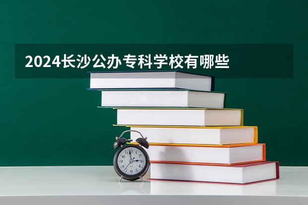 2024长沙公办专科学校有哪些