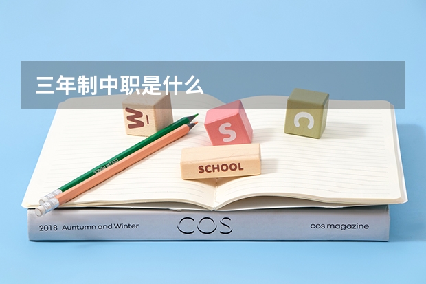 三年制中职是什么