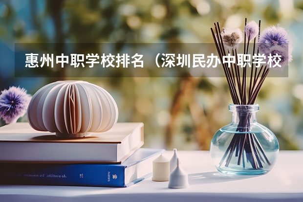 惠州中职学校排名（深圳民办中职学校排名）